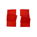 Miniatyrbillede 5 af 5: Dansk Flag Dannebrog Nationalflag - 90 x 150cm - Polyester Udendørs Dekoration
