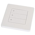 Miniatyrbillede 2 af 8: 3 Gang Smart Control Panel APP Timing Intelligent Switch Panel Rebound Type AC100‑240V Hvid