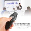 Miniatyrbild 2 av 7: Presentation Clicker 15m Fjärrkontroll Avstånd Ergonomisk Bärbar 2,4GHz Fjärrklicker för skolkontoret