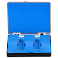 Miniatyrbillede 1 af 5: Quartz Cuvette, Spektrofotometer Cuvetter 10 mm Lysvej, 45 mm Højde, 3,5 ML Kapacitet - 2 STK