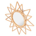 Miniatyrbilde 6 av 8: Rotting Innovativ kunstdekorasjon Makeup Mirror Retro Dressing Baderom Vegghengende MirrorStar