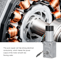 Pikkukuva 2 / 7: JGY-370-anturin alennusmoottori täysmetallinen kierukkavaihteistomoottori, jossa itselukittuva yksiakselinen DC-1 kappale DC24V10RPM DC24V10RPM