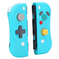 Miniatyrbilde 4 av 8: Trådløs Gamepad Venstre Høyre Bluetooth Spillgrep Håndtak med NFC Awake for NS SwitchTurquoise