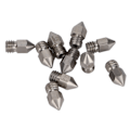 Miniatyrbillede 3 af 8: 10 stk. 3D-printerdyser MK8 rustfrit stål 1,75 mm ekstruder printhoveddele tilbehør 0,2 mm