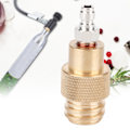 Miniatyrbillede 5 af 5: TR21-4 Han Messing Sodavand Adapter Tilbehør til SodaStream Club - Guld - 1 stk.