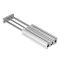 Miniatyrbillede 2 af 8: Pneumatisk luftcylinder tynd med 3 styrestænger aluminiumlegering hardware MGPM12X100