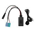 Miniatyrbillede 4 af 8: 6+8 Pin Bluetooth AUX IN Adapter med håndfri mikrofon til Fiat Bravo til VISTEON Radio siden 2007