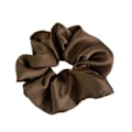 Pikkukuva 1 / 6: Hius Scrunchies Exquisite Shiny Soft Mukavat Hiukset Nauhat Scrunchies Poninhäntäpidike Hiukset Siteet Köysi Tytöille Suuri Ruskea