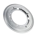 Pikkukuva 3 / 5: Heavy Duty pyöreä galvanoitu Lazy Susan levysoittimella varustettu pyörivä kääntölevy (9" hopea)