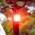 Miniatyrbillede 4 af 5: 3 x Cykellygte Forbremselygte USB Genopladelig til Cykel E105R bag