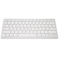Miniatyrbilde 3 av 8: Trådløst tastatur Mini 78 taster Ultratynne bærbare hvite datamaskintastaturer for Android for OS X for IOS for WindowsItalian