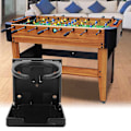 Miniatyrbillede 2 af 8: Plast Sort Bordfodbold Bord Bil Ekstern Coke Drikkevare Cup Rack Holder Stand