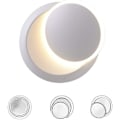 Pikkukuva 1 / 5: Creative Eclipse 2-in-1 moderni 5W LED-valaisin, lämmin valkoinen hehku