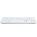 Miniatyrbilde 3 av 8: Mekanisk tastatur 64 taster Plus RGB 3 modus knottdesign ergonomisk layout 4 bryter valgfri hvit tastatur for IOS lineær handling bryter