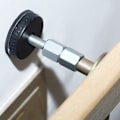 Miniatyrbillede 6 af 8: Justerbar gevind seng ramme anti-shake værktøj fast seng støtte til væg(2PCS skrue )
