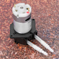 Miniatyrbillede 6 af 8: 12V 3*5 Doseringspumpe DIY Peristaltisk Slangehoved Til Akvarium Lab Kemisk Analyse(sort)