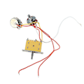Miniatyrbillede 2 af 5: 3 Pickup Guitar Ledningsnet 3 Vejs Kontakt A500K B500K Potentiometer Fortrådet Ledningsnet