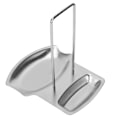 Miniatyrbilde 2 av 8: Pan Cover Spoon Rack 304 Rustfritt Stål Gryte Lokk Kjøkkenutstyr Rack Organizer Hylle