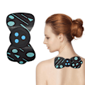 Miniatyrbillede 8 af 8: Mini Cervical Massager Multi-funktionel Genopladelig Puls Skulder Nakke Ryg Massager Sort