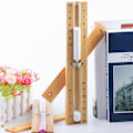Miniatyrbild 3 av 5: Bastu Timglas Väggmonterad - Roterande Trätimglas Klocka Timer 15 min Rosa
