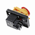 Miniatyrbild 3 av 5: Kjd12 250v 16a 4-polig Magnetisk Start Stopp Nollspänningsutlösning Tryck 5000W