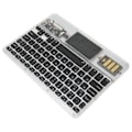 Miniatyrbilde 3 av 8: Trådløst Bluetooth-tastatur Multifunksjonelt akryltastatur for Windows for Android for IOS Svart