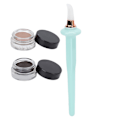 Miniatyrbilde 7 av 8: 4 stk silikon eyeliner applikator sett vanntett eyeliner profesjonell eyeliner sminkeverktøy cyan