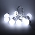 Miniatyrbild 5 av 8: 10-lampig LED-spegelväggfyllningsljus sminklampa ljusslinga för daglig professionell smink