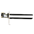 Pikkukuva 3 / 8: AX210NGW PCIE WiFi 6E -kortti, jossa 2 antennia, 5374 Mbps, 2,4 GHz, 5 GHz, 6 GHz, Bluetooth 5.2, MU MIMO -tuki, WiFi-kortti Win10 11 -käyttöjärjestelmille