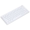 Miniatyrbilde 8 av 8: Mekanisk tastatur 64 taster Plus RGB 3 modus knottdesign ergonomisk layout 4 bryter valgfri hvit tastatur for IOS lineær handling bryter