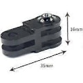 Miniatyrbilde 2 av 5: 2 Pakning Universal Aluminium Roterende Monteringsarm for GoPro Hero 9/8/7/(2018)/6/5 Black, Session 5/4, Hero 3+, DJI Osmo Action, AKASO/Campark/YI Action Cam