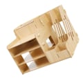 Miniatyrbillede 3 af 8: Skrivebordsarrangør Multipurpose Modern Simple Style Træ Skrivebordsopbevaring Hylde til Hjem Skole Kontor Hvid Ahorn