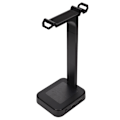 Miniatyrbild 6 av 8: Hörlursställ Färgglad RGB Stark Mångsidighet USB Desktop Gaming Headsethållare med Anti-Slip Base