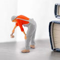 Miniatyrbillede 4 af 5: 1:64 Skala Miniature Maler Model Figurer Gadescene Diorama Layout