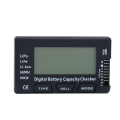 Miniatyrbilde 2 av 8: Digital batterikapasitetssjekker Spenningstesterdetektor for LiPo Li-ion LiFe NiMH/NiCd-batteri