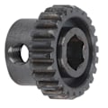 Pikkukuva 4 / 8: Hammaspyörät 24 hammastettu teräsratas Teollisuusrobottitarvikkeet 4303-4008-0024 8mm