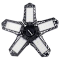 Miniatyrbillede 4 af 8: LED-garagelys Foldegarage-loftslys E27 20W 1500LM 5-fløjet lagerværkstedslys 85‑265V