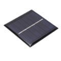 Miniatyrbild 2 av 8: Bärbar 0,6W 3V Polysilicium Solpanel Nivå A Solladdningsplatta Modul för Solträdgårdsbelysning