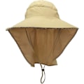 Pikkukuva 2 / 5: Unisex UV-suojahattu 25 cm:n niskasuojalla ja 11 cm:n leveällä reunalla ulkoiluun, safareille, kalastukseen, retkeilyyn ja puutarhanhoitoon - päänympärykselle 56-60 cm