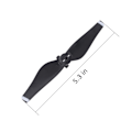 Miniatyrbild 6 av 6: Mavic Air Drone Quick Release Propellrar - 2 par (White Stripe)