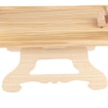 Miniatyrbillede 7 af 8: Sofa Arm Clip Bord Foldbar Træ Armlæn Clip On Bakke Bord med Telefonholder til Sofa Lænestol Rektangulær