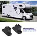 Miniatyrbilde 3 av 5: Bobil RV Caravan T-formet sort plastdørholdersett