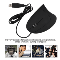 Miniatyrbilde 8 av 8: USB kablet venstrehånds vertikal mus Ergonomisk spillmus Håndledd Sunn mus