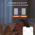 Miniatyrbillede 3 af 5: Tuya WiFi Hvid Smart Touch Kontakt 110-240V 2.5D Konkav Stil, C