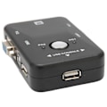 Miniatyrbild 5 av 8: USB 2.0 KVM Switch 1920x1440 2 Port Dual Monitor KVM Switch för WIN95 98 98SE 2000 ME XP