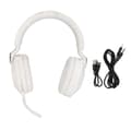 Miniatyrbillede 1 af 8: Bluetooth Gaming Headset Foldable Type C Interface Trådløs Bluetooth 5.1 Kablet Dual Mode Stereo Headset med Mikrofon Hvid