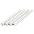 Miniatyrbillede 7 af 8: 10 stk. aluminiumslegeringssøjle rund indvendig gevind afstandsstykker Fastgørelseselementer M4x0,7 mm lang 48 mm