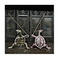 Miniatyrbillede 3 af 5: Linje Røgelsespind Holder Stativ Aromaterapi Stativ Meditation Skildpaddeformet Base Mini Metalstøtte S