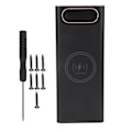 Pikkukuva 1 / 8: 8x21700 case power Pikalataus 22,5 W DIY Power Bank Box 15 W langaton lataus 21700 akkukotelo musta
