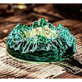 Pikkukuva 2 / 5: Green Crystal Glass Tuhkakuppi - Tyylikäs ja tyylikäs tuhkakuppi toimisto- ja hotellikäyttöön